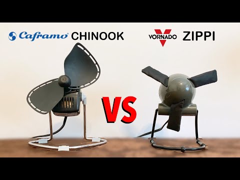 Caframo Chinook vs. Vornado Zippi Personal Fan | Comparison