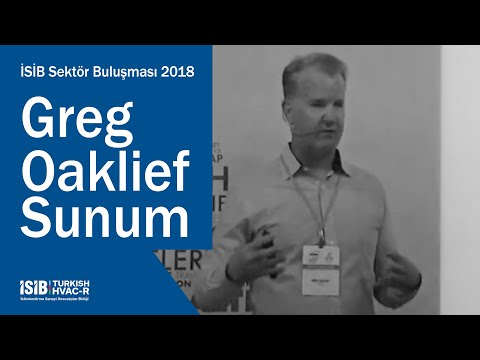 İSİB Sektör Buluşması 2018 – Greg Oaklief Sunum