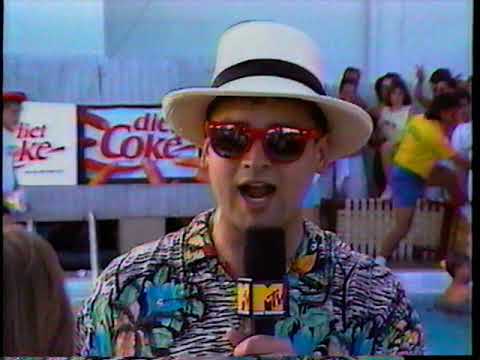 1989 MTV Spring Break part 2 from Daytona Beach Florida - Remote Control, Club MTV & bikinis