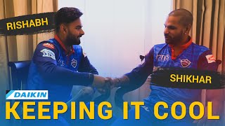 Daikin Keepin It Cool With Rishabh Pant and Shikhar Dhawan