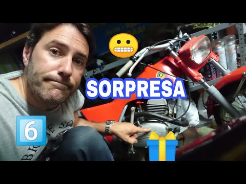 6️⃣ BULTACO CHISPA 🛵 😤 SORPRESA GRAVE 😤 Aceite caja de cambios y embrague, arrancar y prueba