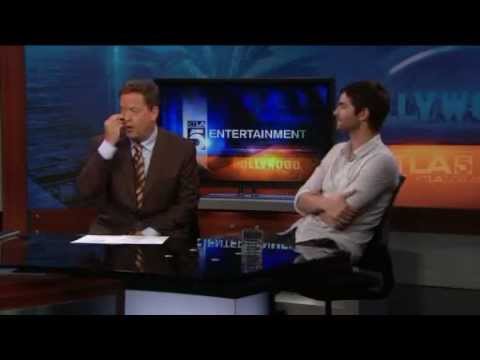 KTLA  Interviews Jim Sturgess ONE DAY