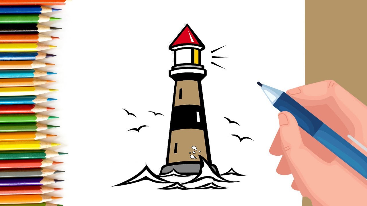 How to Draw Lighthouse