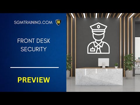 Front Desk & Lobby Security