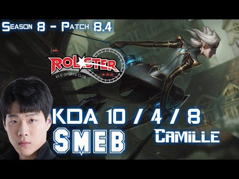 KT Smeb CAMILLE vs CHO'GATH Top - Patch 8.4 KR Ranked