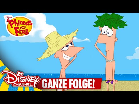 Der Strand gleich hinter'm Haus - Ganze Folge | Phineas und Ferb
