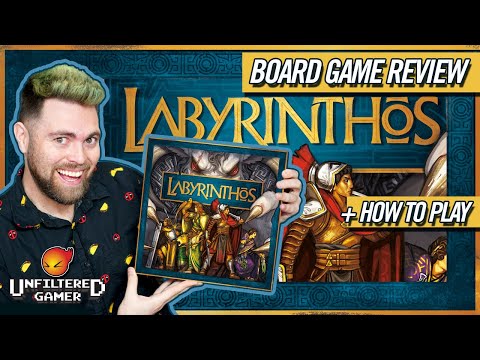 Labyrinthos Board Game Review and Walkthrough