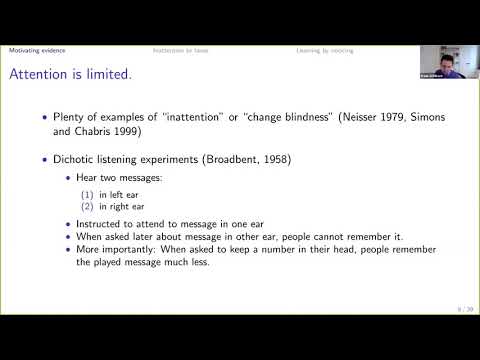 Lecture 14 Limited Attention