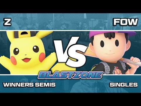 PSG Blastzone: Z (Pikachu) vs Fow (Ness) - Winners Semis