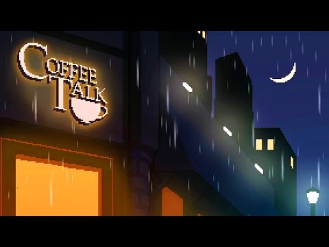 coffee talk lofi music & rain sounds 🎵 café beats to relax/study to
