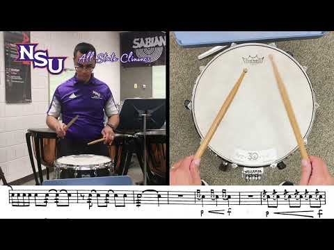 LMEA Middle School All State 2026 - PERCUSSION - Snare