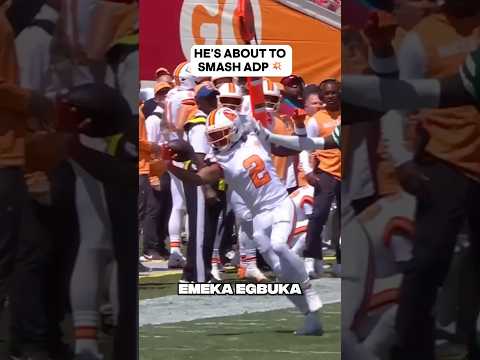 Thumbnail for Emeka  Egbuka is going to win you a lot of money and fantasy football