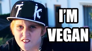 I'M VEGAN!!! DIE, MEAT-EATERS!!! SONG by MISHA (FOR KIDS)