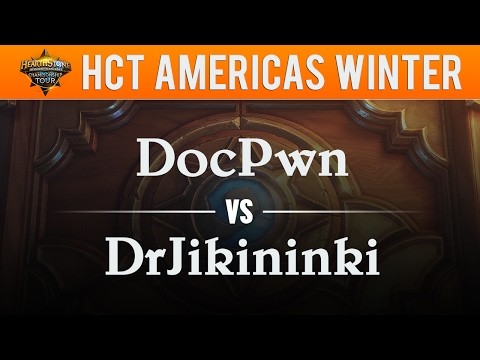 DocPwn vs DrJikininki - Hearthstone Championship Tour Americas 2017:  Grand Final
