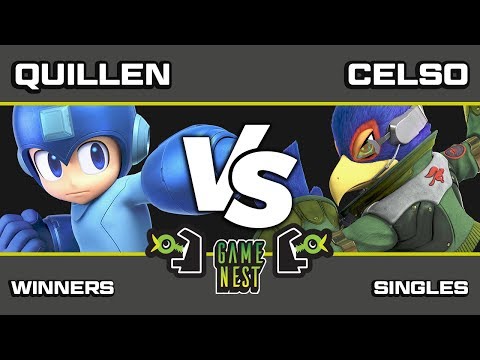 Game Nest Smash It Up: Quillen (Mega man) VS Celso (Falco) - Winners Round 3