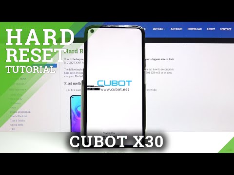 How to Hard Reset CUBOT X30 – Factory Reset