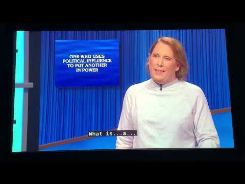 Double Jeopardy, Amy Schneider DAY 18 - 2nd Daily Double (12/24/21)
