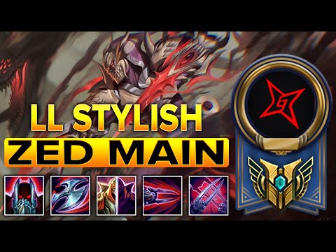 LL Stylish Zed Montage 2023 - Best Zed Plays Season 13
