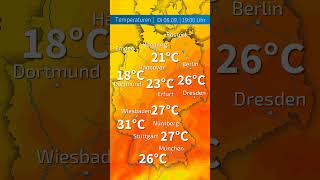 🔥 DEUTSCHLAND ZWEIGETEILT: BIS 35 °C HITZE – UND GLEICHZEITIG NUR 18 °