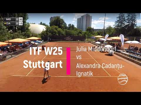 Alexandra Ignatik Cadantu vs Julia Middendorf - W25 Stuttgart 2023