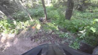 preview picture of video 'Polaris Sportsman 800 touring recovery pt.1 GoPro Hero3'