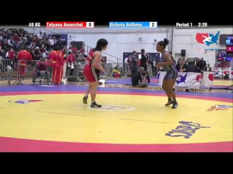 WM 48 KG - Tatyana Amanzhol vs. Victoria Anthony