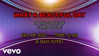 Chris Cagle - What A Beautiful Day (Karaoke)