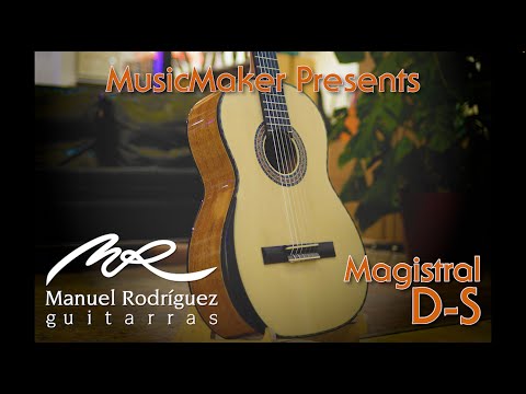 MusicMaker Presents - MANUEL RODRIGUEZ MAGISTRAL D-S: Sound. Style. Comfort. @guitarrasmrodriguez