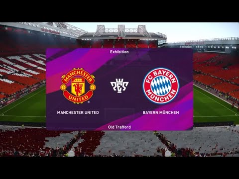 eFootball PES 2020 - Gameplay - Manchester United vs Bayern Munich