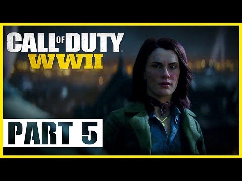 CALL OF DUTY WW2 Walkthrough Gameplay Part 5 - Liberation - Mission 5 (COD World War 2)