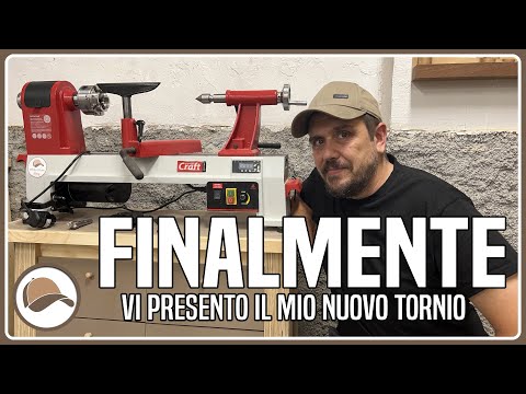 Finalmente vi presento il mio nuovo tornio - Axminster AC355WL - Tornitura