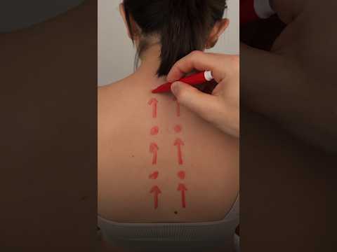 Как сделать массаж при остеохондрозе ? #massage
