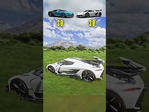 Bugatti Chiron vs Koenigsegg Jesko