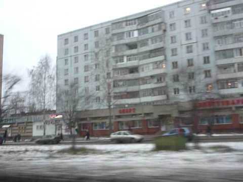 Kazan, taxi ride through city to other church