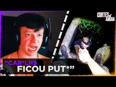 ARUAN REAGE A ELE FOI DEIXADO PARA TRÁS - Caçadores de Lendas (RENATO GARCIA) - Cortes do Aruan