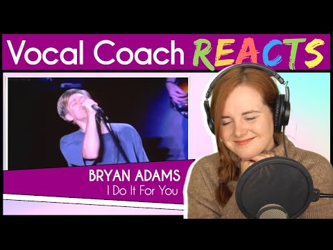 Vocal Coach reacts to Bryan Adams - (Everything I Do) I Do It For You - Live