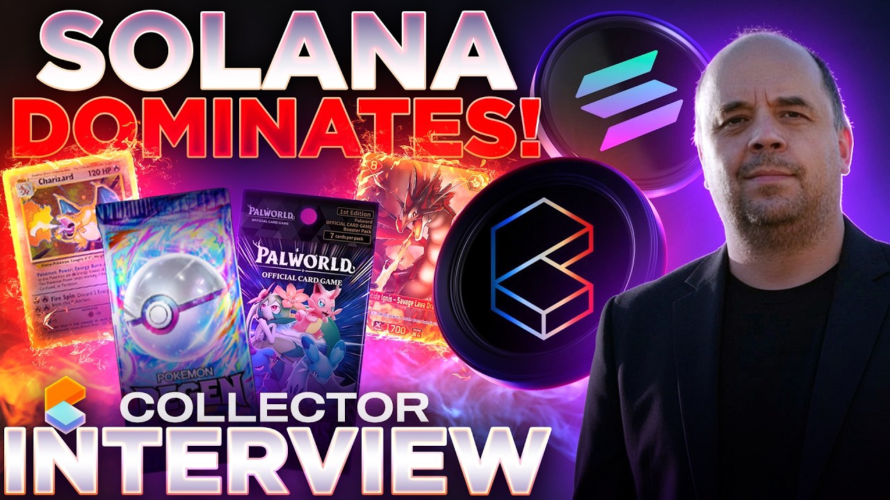 Solana Is Winning Real World Assets 🔥 CEO INTERVIEW⚡Collector Crypt🚨 $CARDS