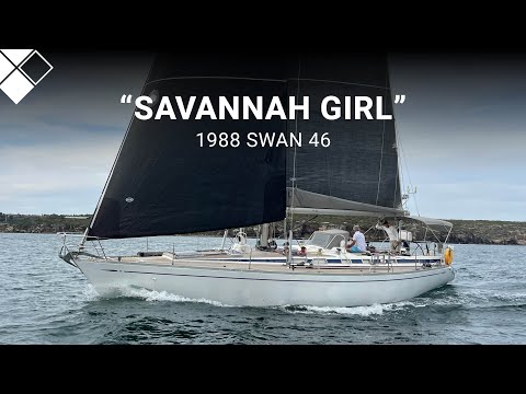 1988 Swan 46 "Savannah Girl" For Sale with The Yacht Sales Co.