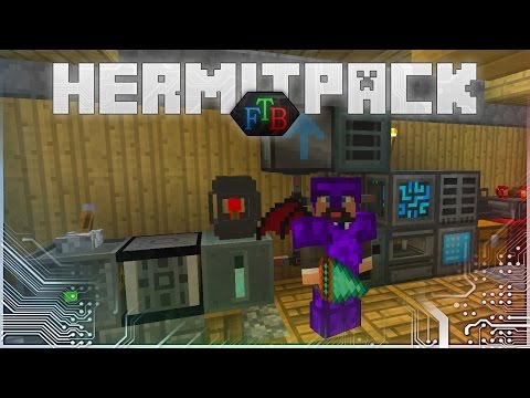 FTB HermitCraft HermitPack ~ Ep 8 ~ Power Drill & Wireless Energy!