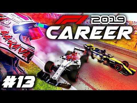 F1 2019 CAREER MODE Part 13: MASSIVE CRASH AT HUNGARY!