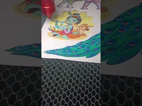 Paper Sticker Laser Cut Machine