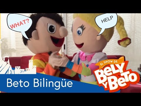 Todos ahora hablan en inglés. ¿Qué pasó? ¡ Beto Bilingüe ! - El Show de Bely y Beto