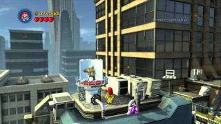 Lego Marvel Super Heroes: Level 2 Times Square Off - Free Play - All Collectables