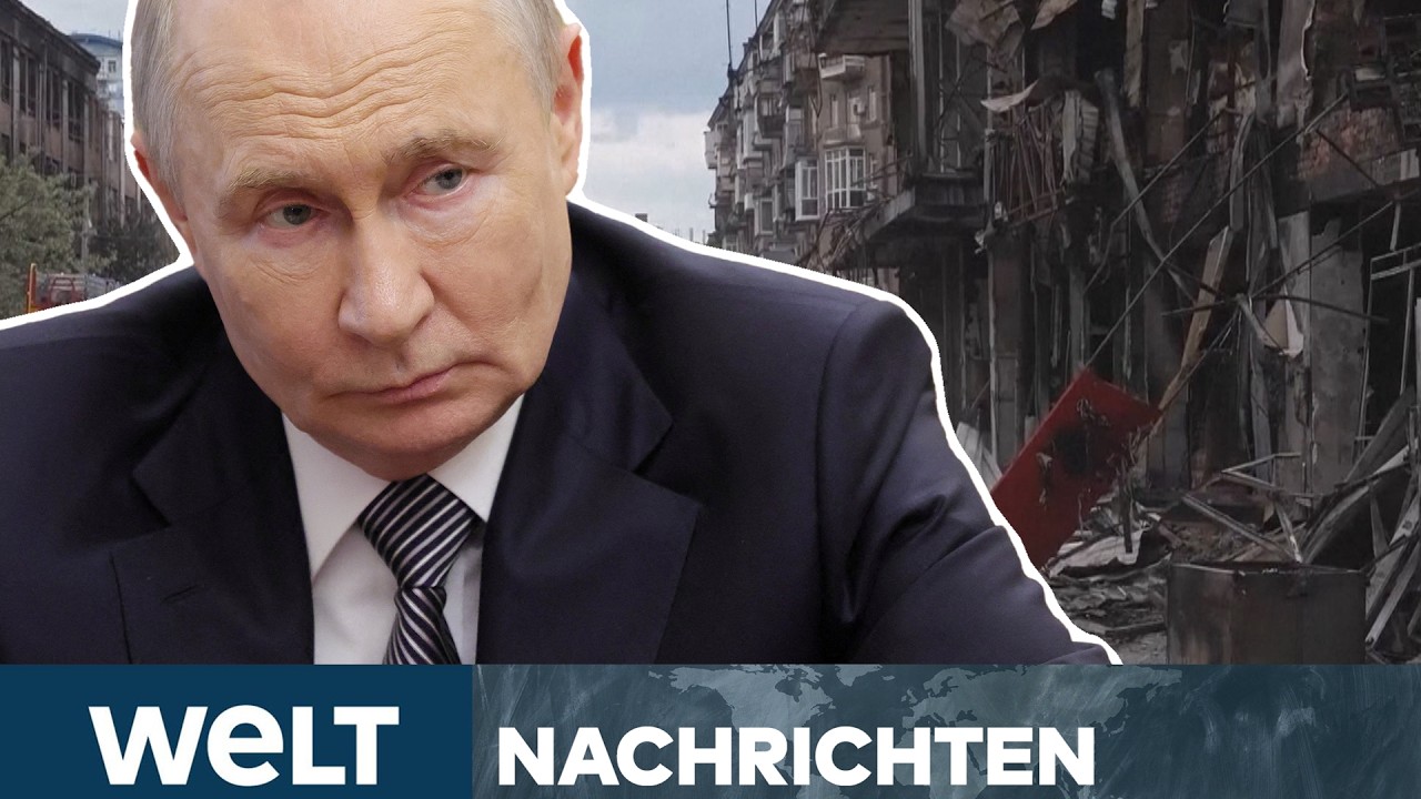 UKRAINE-KRIEG: Moskau droht – die EU bleibt standhaft! Wie ernst ist die Lage in Kiew? | WELT STREAM