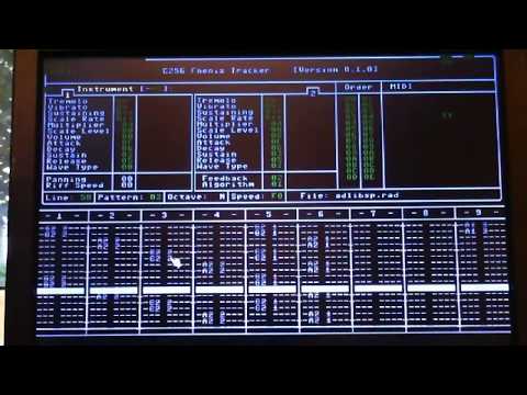 C256 Foenix Tracker -  strange.rad