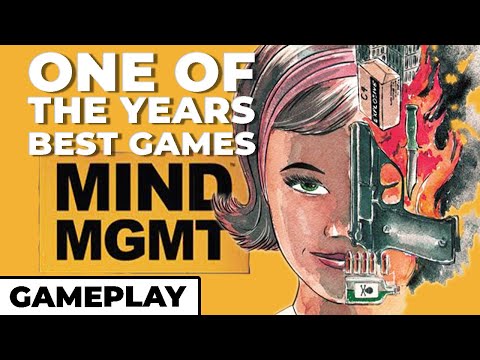 One of 2021's Best Games - Mind MGMT - Gameplay with @BoardGameCo