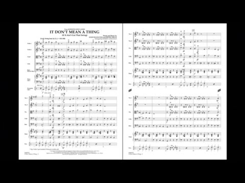 It Don't Mean a Thing (If It Ain't Got That Swing) arr. Robert Longfield