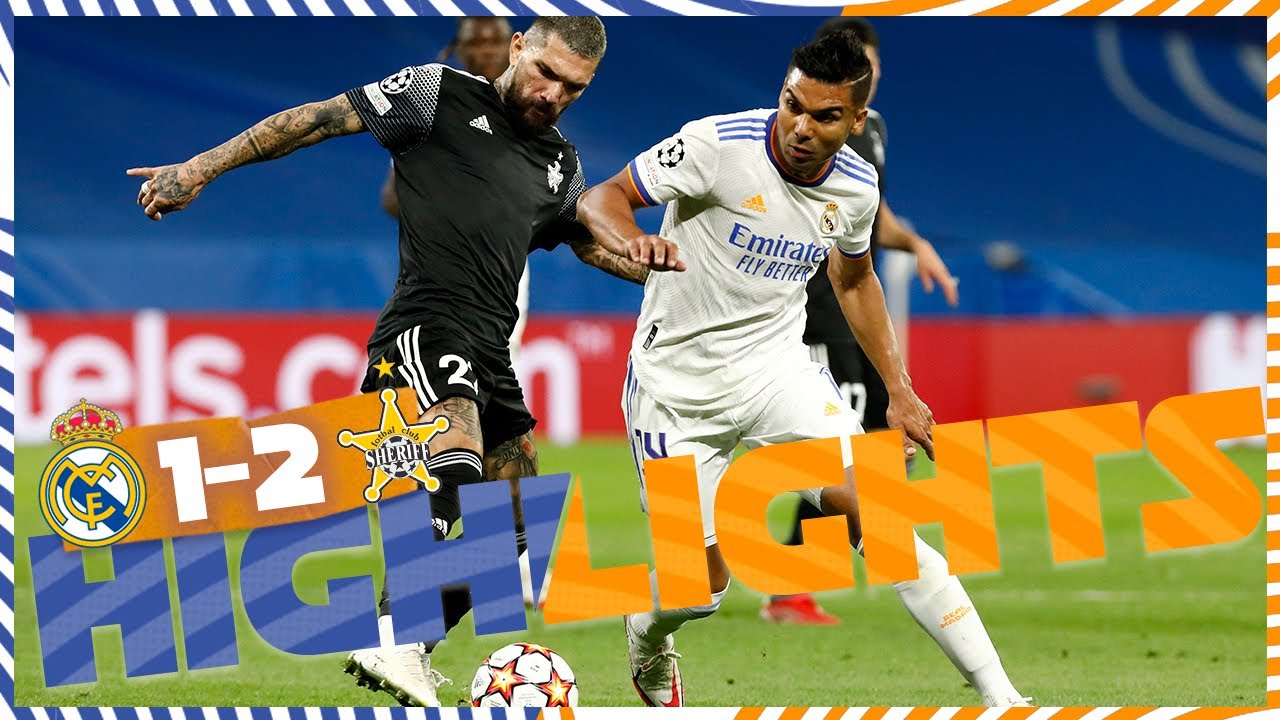 HIGHLIGHTS | Real Madrid 1-2 Sheriff | UEFA Champions League - YouTube
