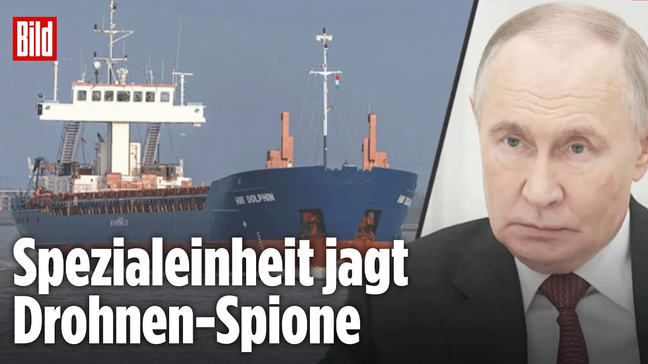 BILD INVESTIGATIV: Drohnenbedrohung über Deutschland ‒ Putins Schattenflotte klar im Fokus