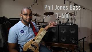 Video thumbnail for Phil Jones Bass D 400 and Cab 47 Review by Donald Waugh